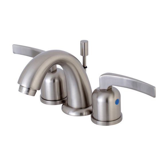 Kingston Brass KB8918EFL Centurion Widespread Bathroom Faucet, Brushed Nickel