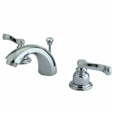 Kingston Brass KB8951FL Mini-Widespread Bathroom Faucet, Polished Chrome