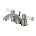 thumbnail image 1 of Kingston Brass KB8958DPL Paris Mini-Widespread Bathroom Faucet, Brushed Nickel, 1 of 3