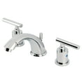 thumbnail image 1 of Kingston Brass KB8961CML Manhattan Two-Handle 3-Hole Deck Mount Widespread Bathroom Faucet with Pop-Up Drain in Polished Chrome, 1 of 8