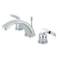 thumbnail image 1 of Kingston Brass KB8961EFL 8 in. Widespread Bathroom Faucet, Polished Chrome, 1 of 5