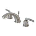 thumbnail image 1 of Kingston Brass KB8968EFL 8 in. Widespread Bathroom Faucet, Brushed Nickel, 1 of 3