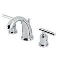 thumbnail image 1 of Kingston Brass KB8981CML Manhattan Two-Handle 3-Hole Deck Mount Widespread Bathroom Faucet with Pop-Up Drain in Polished Chrome, 1 of 8