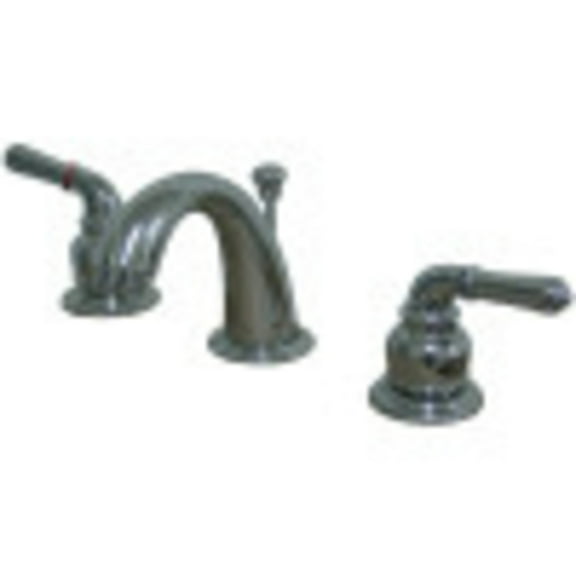Kingston Brass KB911 Magellan Widespread Bathroom Faucet, Polished Chrome