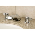 thumbnail image 1 of Kingston Brass KB920 Widespread Bathroom Faucet, Polished Chrome, 1 of 3