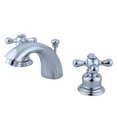 thumbnail image 1 of Kingston Brass KB941AX Victorian Mini-Widespread Bathroom Faucet, Polished Chrome, 1 of 2