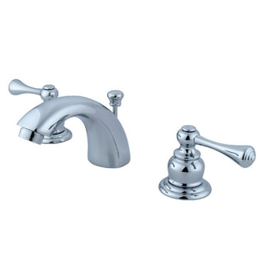 Kingston Brass KB941BL Vintage Mini-Widespread Bathroom Faucet, Polished Chrome