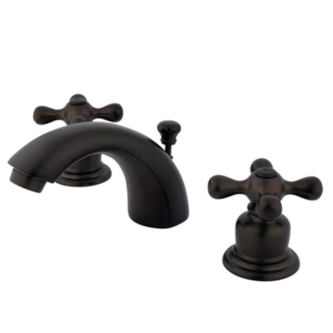 Kingston Brass KB945AX Victorian Mini-Widespread Bathroom Faucet, Oil Rubbed Bronze