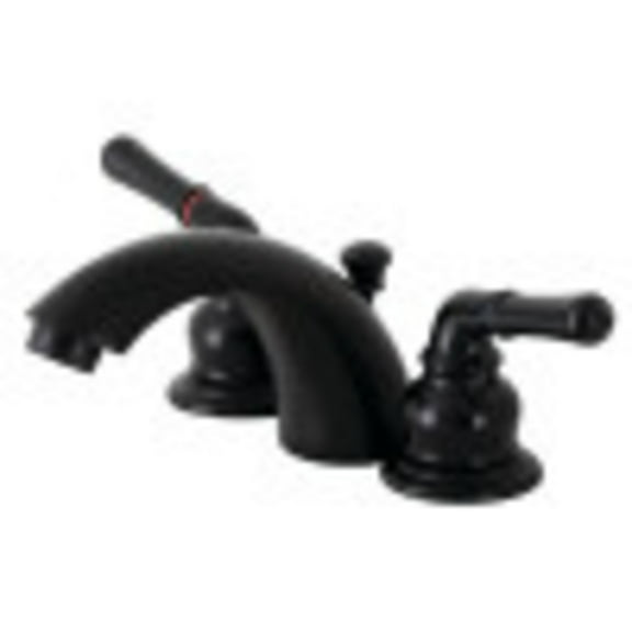 Kingston Brass KB950 Magellan Mini-Widespread Bathroom Faucet, Matte Black