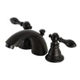 thumbnail image 1 of Kingston Brass KB950ACL American Classic Mini-Widespread Bathroom Faucet, Matte Black, 1 of 5