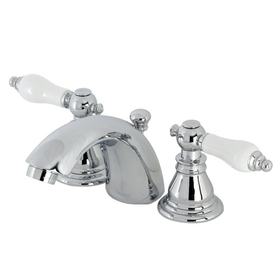 Kingston Brass KB951APL American Patriot Mini-Widespread Bathroom Faucet, Polished Chrome