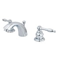 thumbnail image 1 of Kingston Brass KB951KL Knight Mini-Widespread Bathroom Faucet, Polished Chrome, 1 of 2
