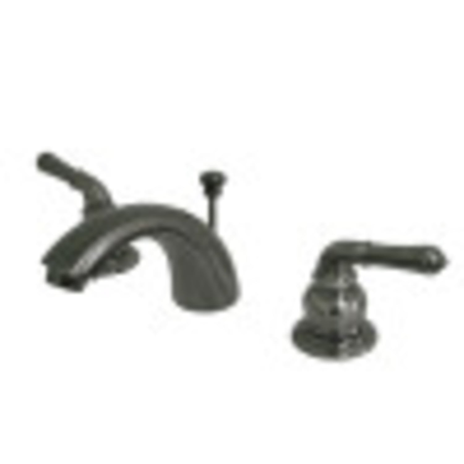 Kingston Brass Magellan Two Handle 4" to 8" Mini Widespread Lavatory Faucet with Retail Pop-up