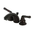 thumbnail image 1 of Kingston Brass KB955B Victorian Mini-Widespread Bathroom Faucet, Oil Rubbed Bronze, 1 of 5