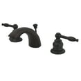 thumbnail image 1 of Kingston Brass KB955KL Knight Mini-Widespread Bathroom Faucet, Oil Rubbed Bronze, 1 of 2