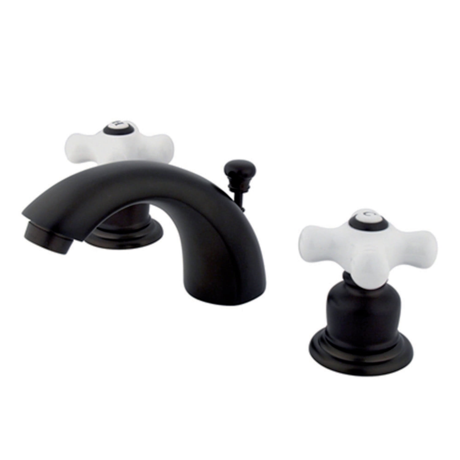 Victorian Mini-Widespread Oil Rubbed Bronze Bathroom Faucet