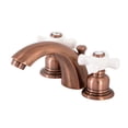 thumbnail image 1 of Kingston Brass KB956PX Victorian Mini-Widespread Bathroom Faucet, Antique Copper, 1 of 5