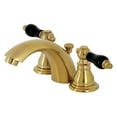 thumbnail image 1 of Kingston Brass KB957AKLSB Duchess Mini-Widespread Bathroom Faucet, Brushed Brass, 1 of 5