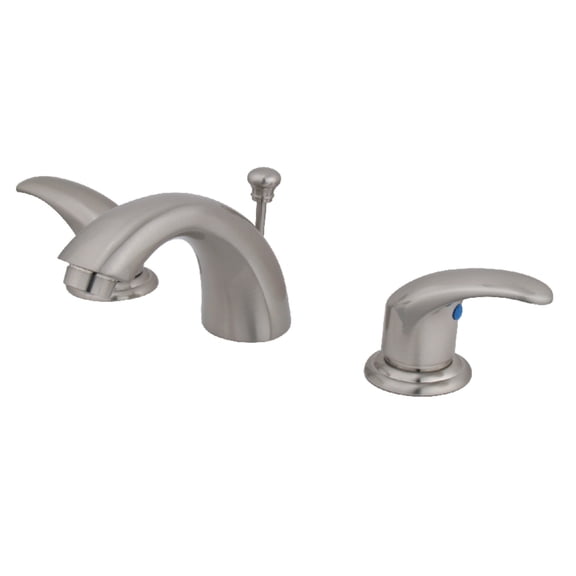 Kingston Brass KB958LL Legacy Mini-Widespread Bathroom Faucet, Brushed Nickel