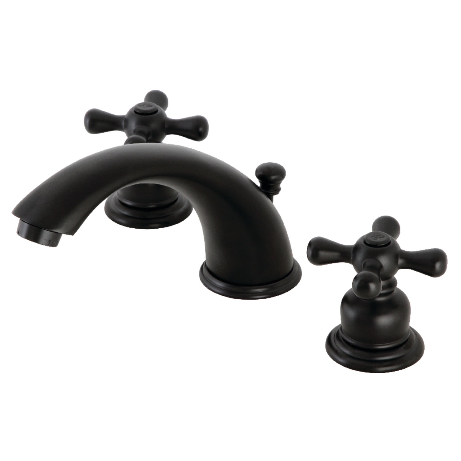 Kingston Brass KB960AX Victorian Widespread Bathroom Faucet, Matte Black