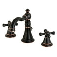 thumbnail image 1 of Kingston Brass KB962FL Widespread Bathroom Faucet, Polished Brass, 1 of 2