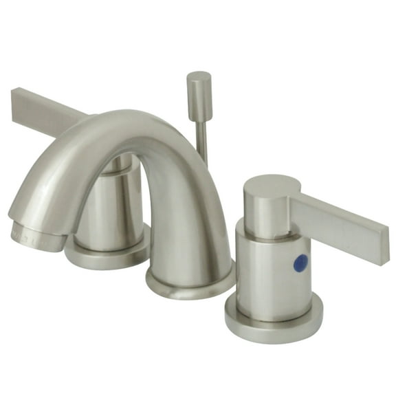 Kingston Brass KB962FL Widespread Bathroom Faucet, Polished Brass