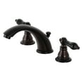 thumbnail image 1 of Kingston Brass KB965AKL Duchess Widespread Bathroom Faucet with Plastic Pop-Up, Oil Rubbed Bronze, 1 of 5