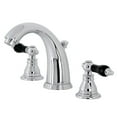 thumbnail image 1 of Kingston Brass KB981AKL Duchess Widespread Bathroom Faucet with Plastic Pop-Up, Polished Chrome, 1 of 5