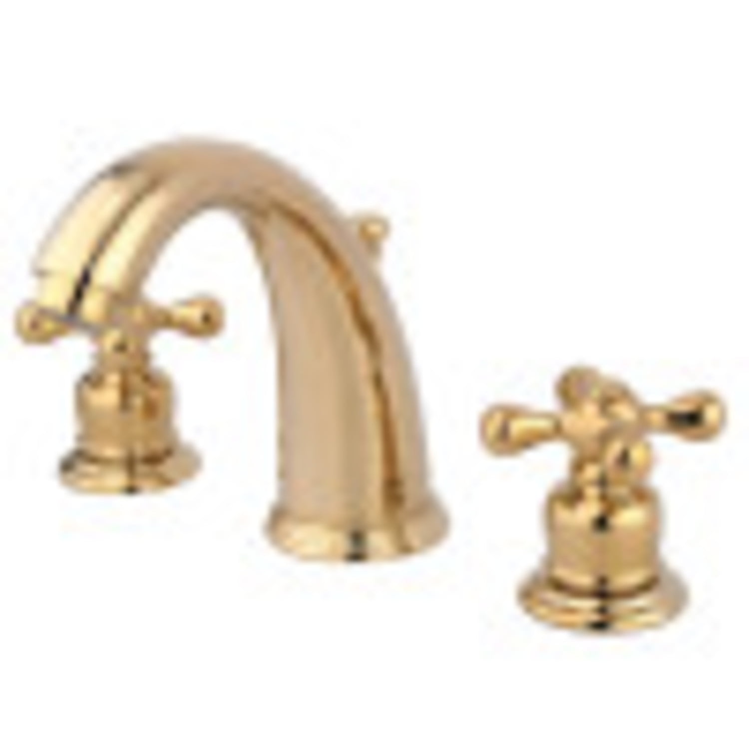 Kingston Brass Vintage 2-Handle 8 In. Widespread Bathroom Faucets With Plastic Pop Up In Brushed Nickel Hkb3978bl