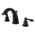 thumbnail image 1 of Kingston Brass KB985AL Victorian 2-Handle 8 in. Widespread Bathroom Faucet, Oil Rubbed Bronze, 1 of 2