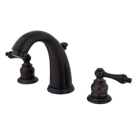 Kingston Brass KB985AL Victorian 2-Handle 8 in. Widespread Bathroom Faucet, Oil Rubbed Bronze