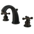 thumbnail image 1 of Kingston Brass KB985AX Victorian 2-Handle 8 in. Widespread Bathroom Faucet, Oil Rubbed Bronze, 1 of 2