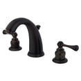 thumbnail image 1 of Kingston Brass KB985BL 8 to 16 in. Widespread Bathroom Faucet, Oil Rubbed Bronze, 1 of 2