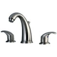 thumbnail image 1 of Kingston Brass KB988LL 8 to 16 in. Widespread Bathroom Faucet, Brushed Nickel, 1 of 3