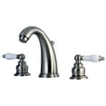 thumbnail image 1 of Kingston Brass KB988PL Victorian 2-Handle 8 in. Widespread Bathroom Faucet, Brushed Nickel, 1 of 3