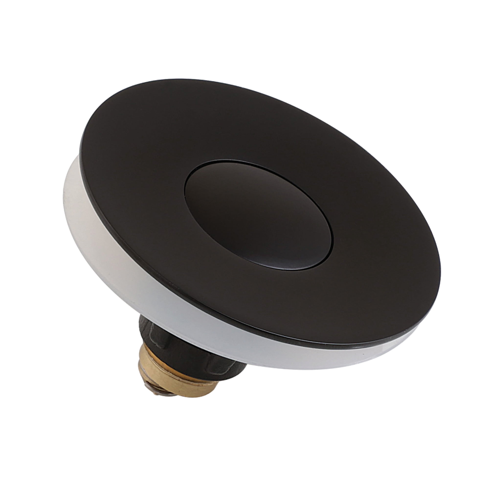 Kingston Brass KBF1010 Trimscape Brass Sink Filter Plug (Center Pop-Up), Matte Black