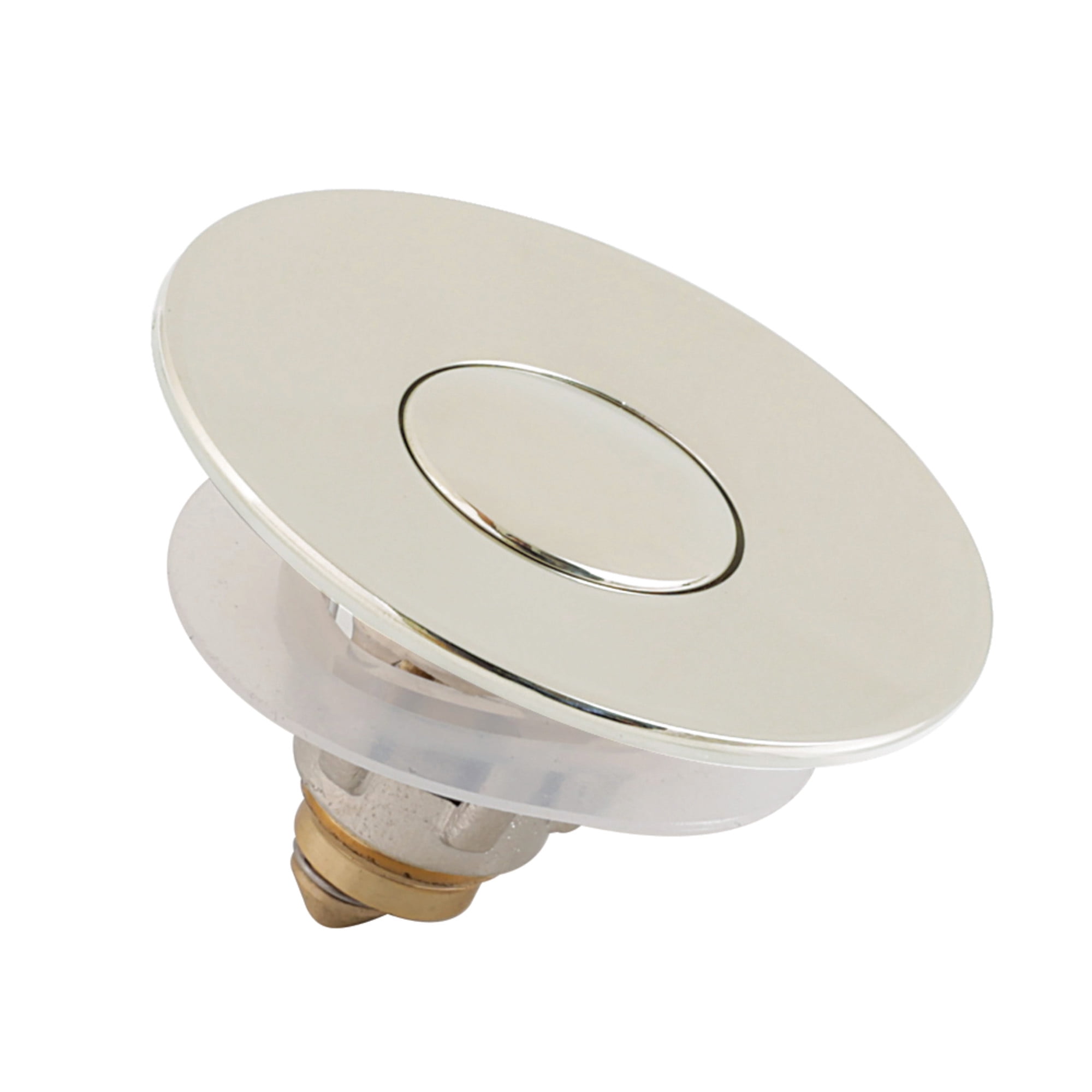 Kingston Brass KBF1016 Trimscape Brass Sink Filter Plug (Center Pop-Up), Polished Nickel