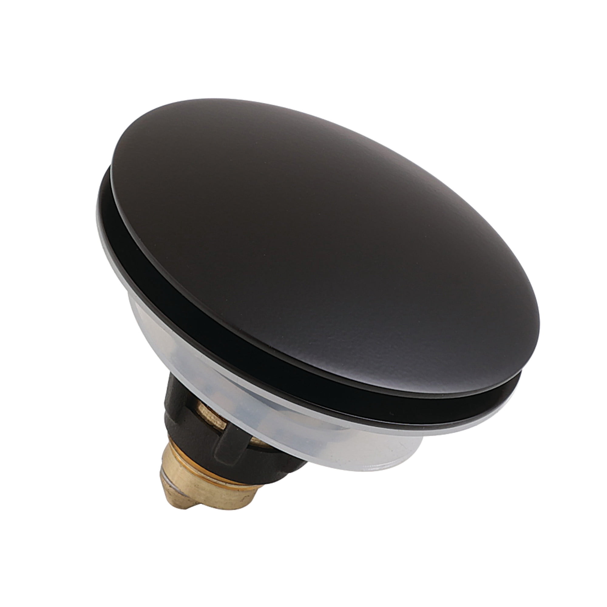 Kingston Brass KBF1020 Trimscape Brass Sink Filter Plug (Umbrella Pop-Up), Matte Black