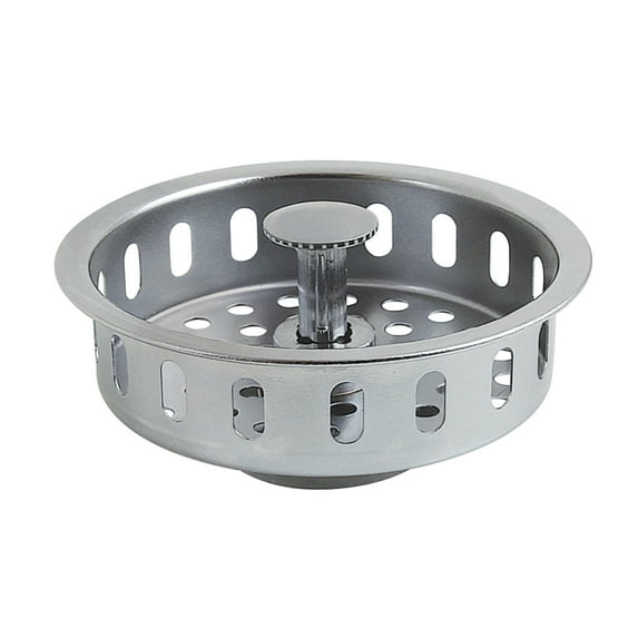 Kingston Brass KBP2001 Made to Match Kitchen Sink Basket Strainer, Polished Chrome