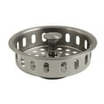 thumbnail image 1 of Kingston Brass KBP2008 Made to Match Kitchen Sink Basket Strainer, Brushed Nickel, 1 of 4