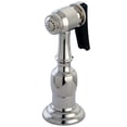 thumbnail image 1 of Kingston Brass KBSPR6 Brass Kitchen Faucet Side Sprayer in Polished Nickel, 1 of 4
