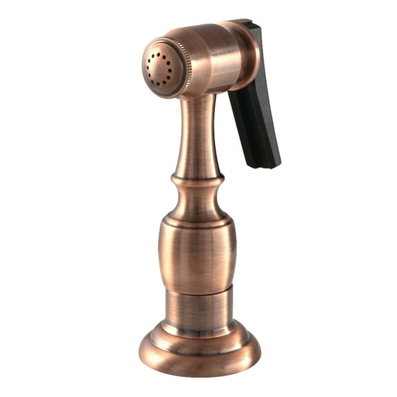 Kingston Brass KBSPR6AC Brass Kitchen Faucet Side Sprayer in Antique Copper