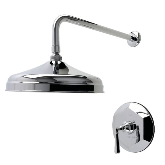 Kingston Brass KBX4631HLTSO Metropolitan Single-Handle Shower Faucet, Trim Only, Polished Chrome