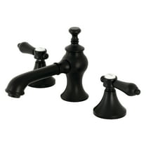 Kingston Brass KC7060BAL Heirloom 8 in. Widespread Bathroom Faucet, Matte Black