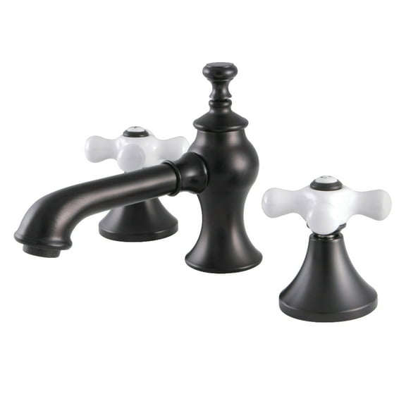 Kingston Brass KC7065PX Vintage 8" Widespread Bathroom Faucet, Oil Rubbed Bronze