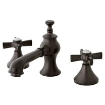 Kingston Brass KC7065ZX 8 in. Widespread Bathroom Faucet, Oil Rubbed Bronze