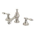 thumbnail image 1 of Kingston Brass KC7066TAL Tudor 8 in. Widespread Bathroom Faucet, Polished Nickel, 1 of 5