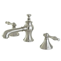 Kingston Brass KC7068NL 8 in. Widespread Bathroom Faucet, Brushed Nickel
