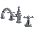 thumbnail image 1 of Kingston Brass KC7161BEX 8 in. Widespread Bathroom Faucet, Polished Chrome, 1 of 5