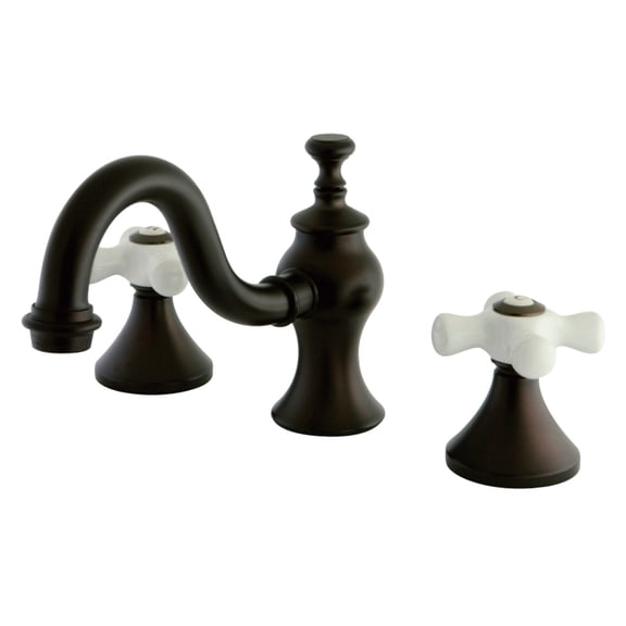 Kingston Brass KC7165PX 8 in. Widespread Bathroom Faucet, Oil Rubbed Bronze
